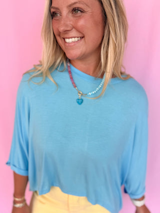 Relaxed High-low Top