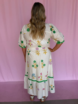 Petal Parade Dress- Curvy
