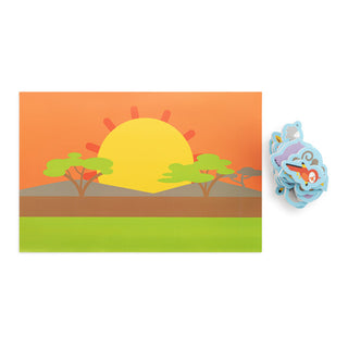 Bath Playset - Jungle Friends
