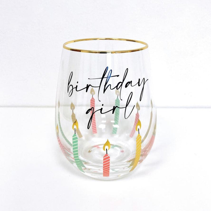 Bday Wine Glass