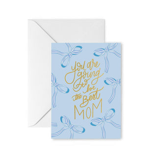 Best Mom Boy Greeting Card