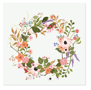 Birthday Wreath Card