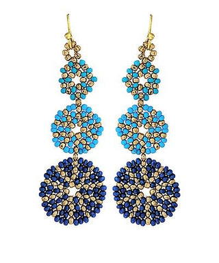 Blue Emmie Earrings