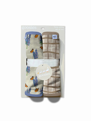 Bluebonnets Burp Cloth Set