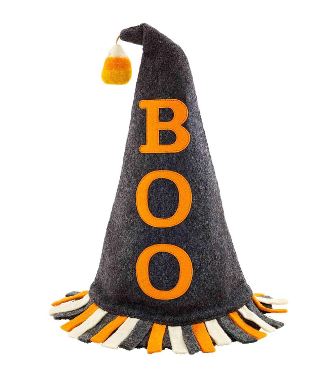 Boo Felt Witch Hat Sitters