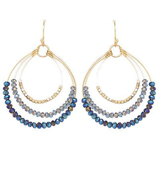 Blue Brianna Earrings