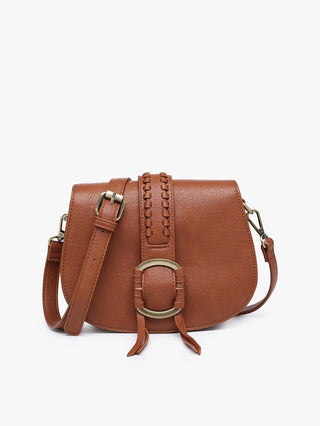 Brown Tassel Crossbody