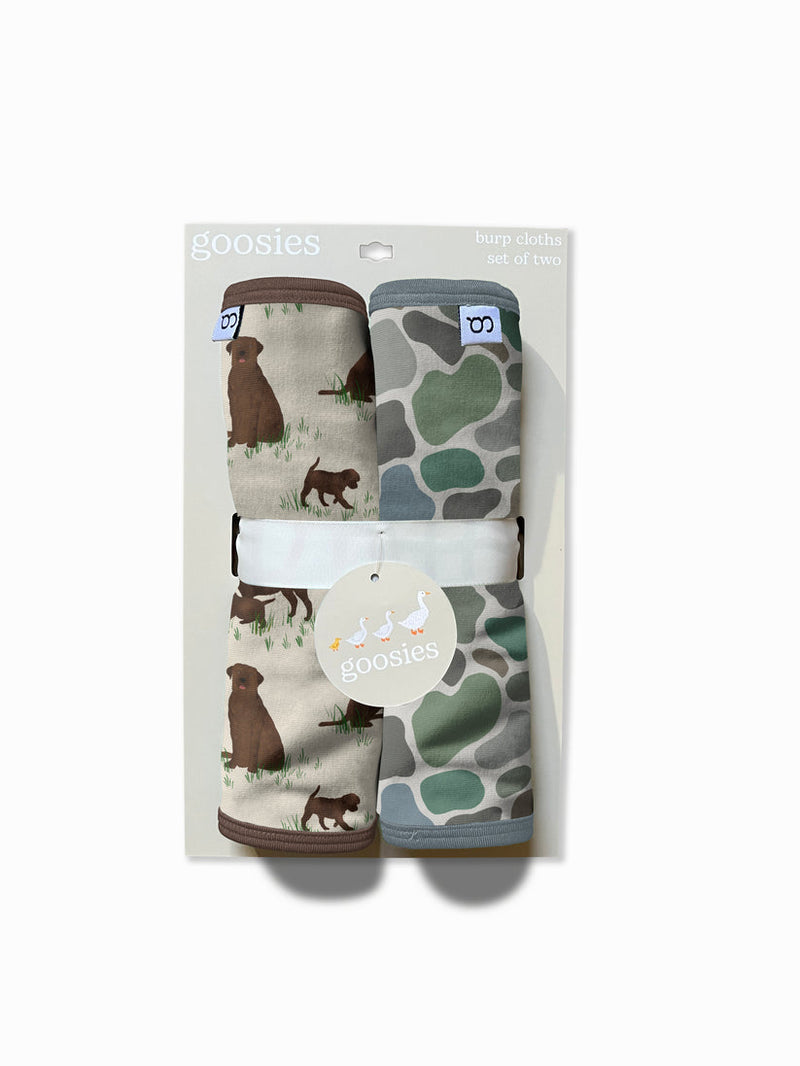 Burp Cloth Set- Labs