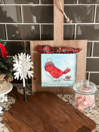 Red Bird & Nest Mini Gallery
