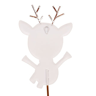 Big Head Reindeer Garden Stake