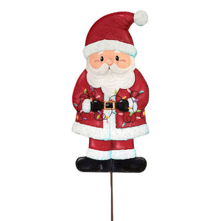 Merry & Bright Santa All Tied Up Decor