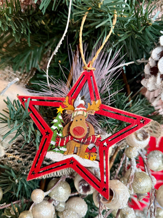 Rustic Holiday Handcrafted Ornaments