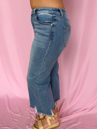 Bailey Wide Hem Jeans
