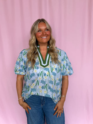 Spring Ready Blouse- Curvy