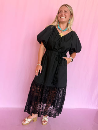 Take The Time Lace Midi