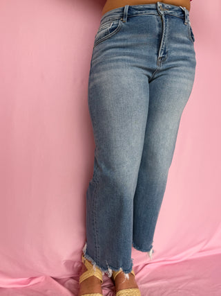 Bailey Wide Hem Jeans