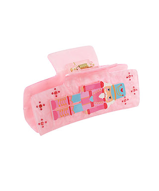 Nutcracker Claw Clip Pink