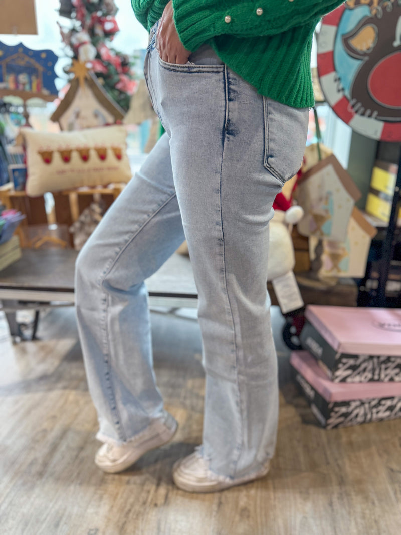 Bella Wide Flare Jeans