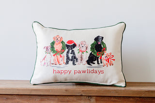 Happy Pawlidays Painted Dogs + Piping (Accent)