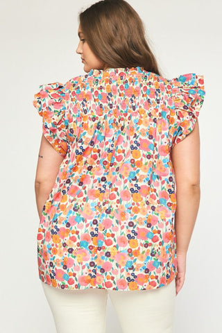 Call The Shots Top- Curvy