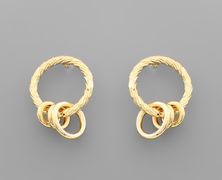 Camilia Earrings Gold