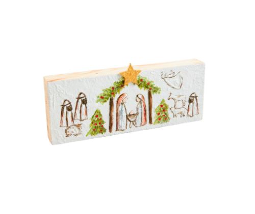 Nativity Plaque