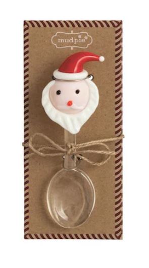 Santa Glass Spoon
