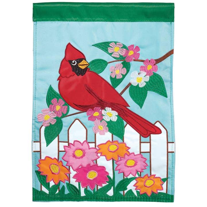 Cardinal Garden Flag