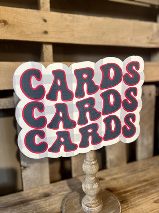 Cards Cards Cards Topper