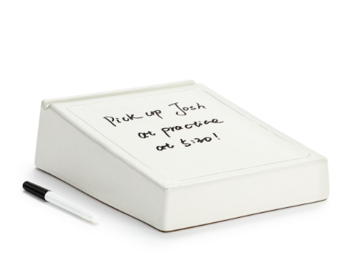 Ceramic Notepad & Marker Set