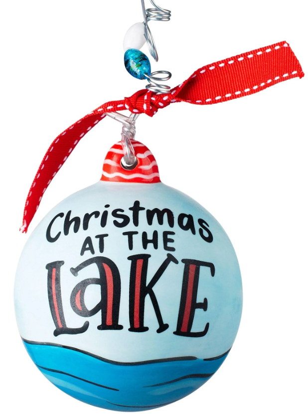 Christmas At The Lake Ornament