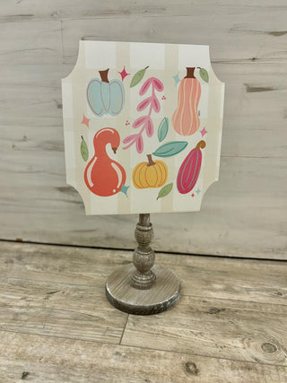 Coloful Gourd Topper