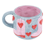 Cowboy Boot Hearts Mug