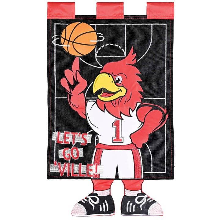 Crazy Cardinal Let Garden Flag