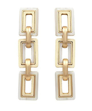 Cream Windlen Earrings