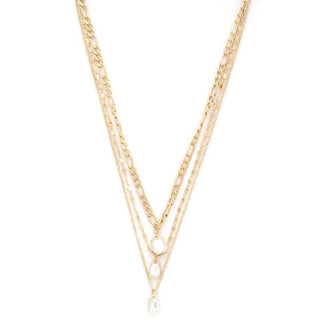 Crystal Layered Necklace