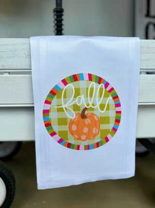 Fall Jewel Pumpkin Towel