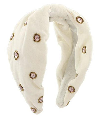 White Denni Headband