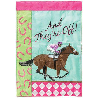 Derby And They're Off Flag