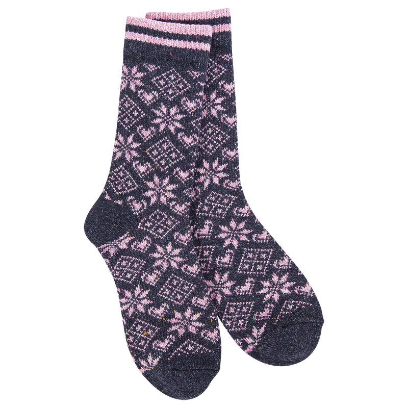 Diamond Denim Socks