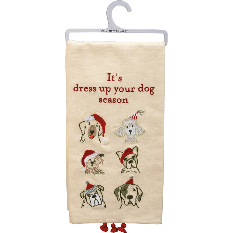 Dress Up You Dog Towel