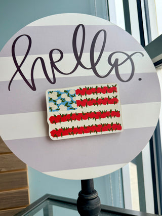 American flag attachment 