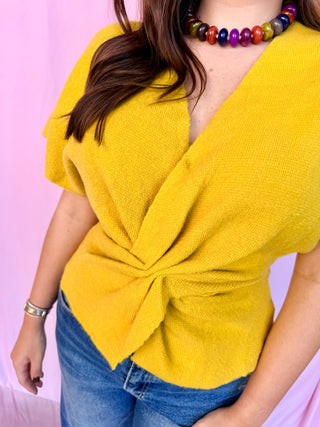 Twist of Charm Sweater