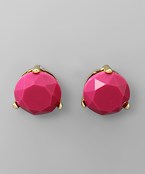 Sylvie Earring Fuchsia