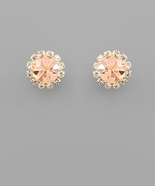 Saylor Earrings Peach