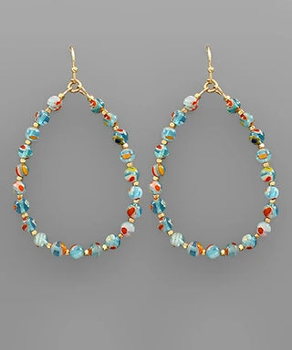 Turquoise Teardrop Earrings