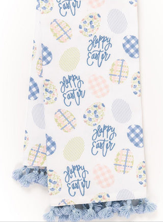Easter Eggs Tea Towel