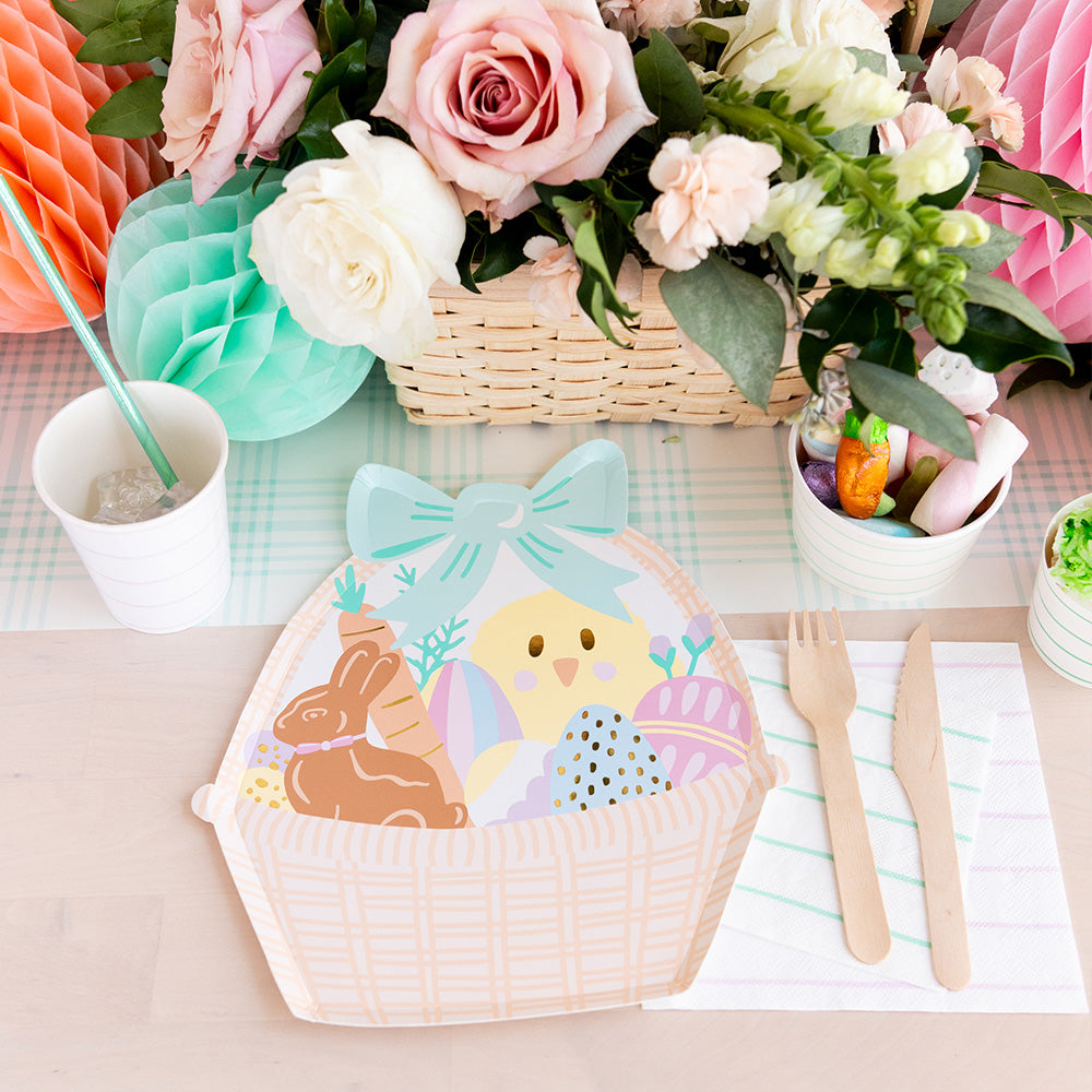 Easter Fun Large Basket Plates