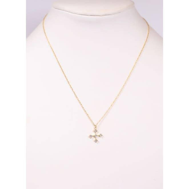 Eleanor Cross Necklace