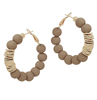 Ellie Earrings Lt. Brown